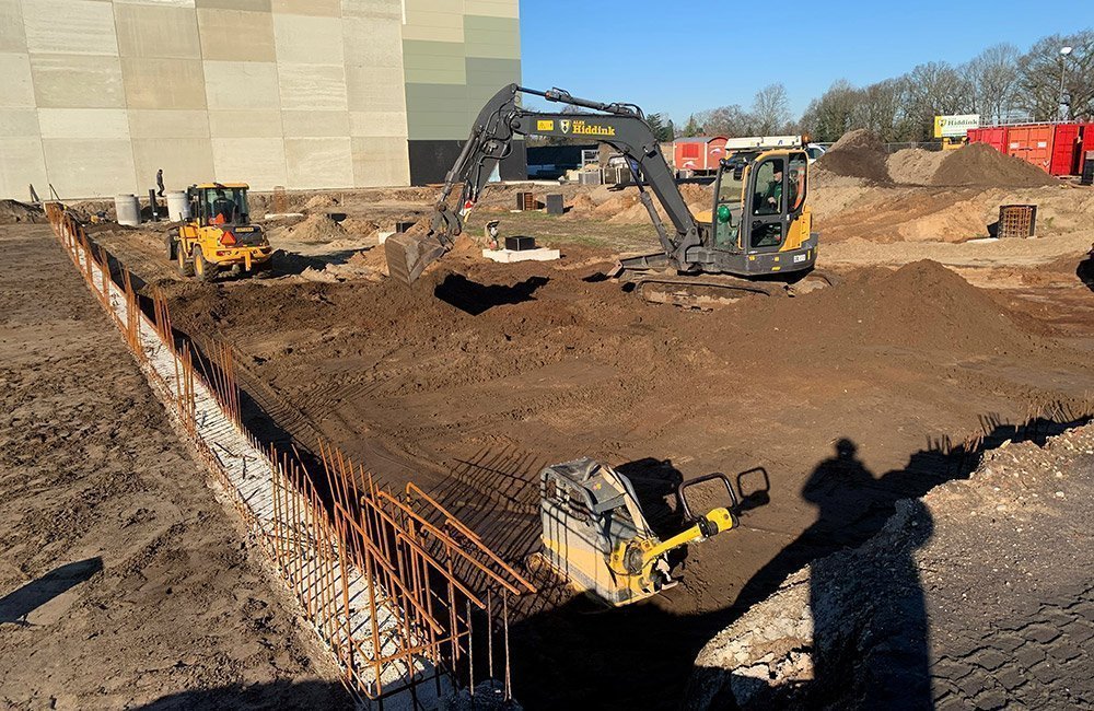 Hiddink project werkzaamheden distributiecentrum Obelink