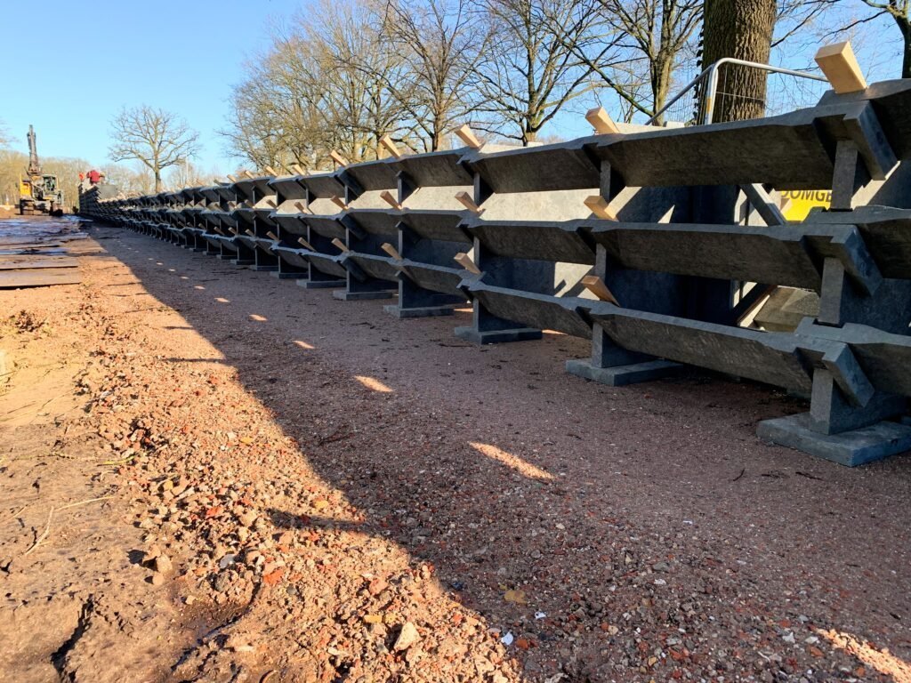 Hiddink project werkzaamheden geluidswal Park Achterhoek