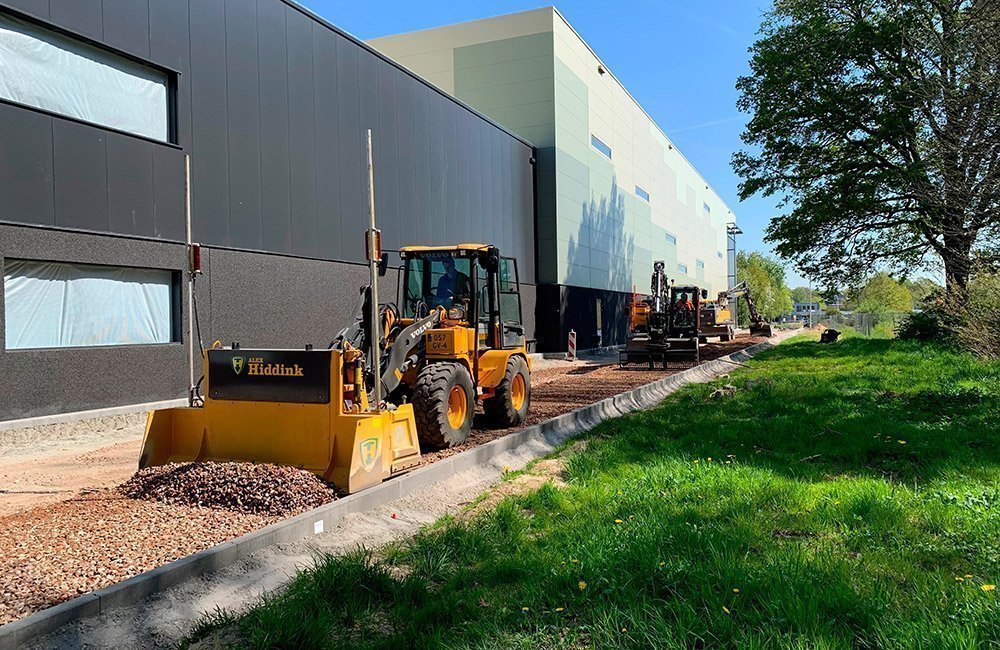 Hiddink project werkzaamheden distributiecentrum Obelink