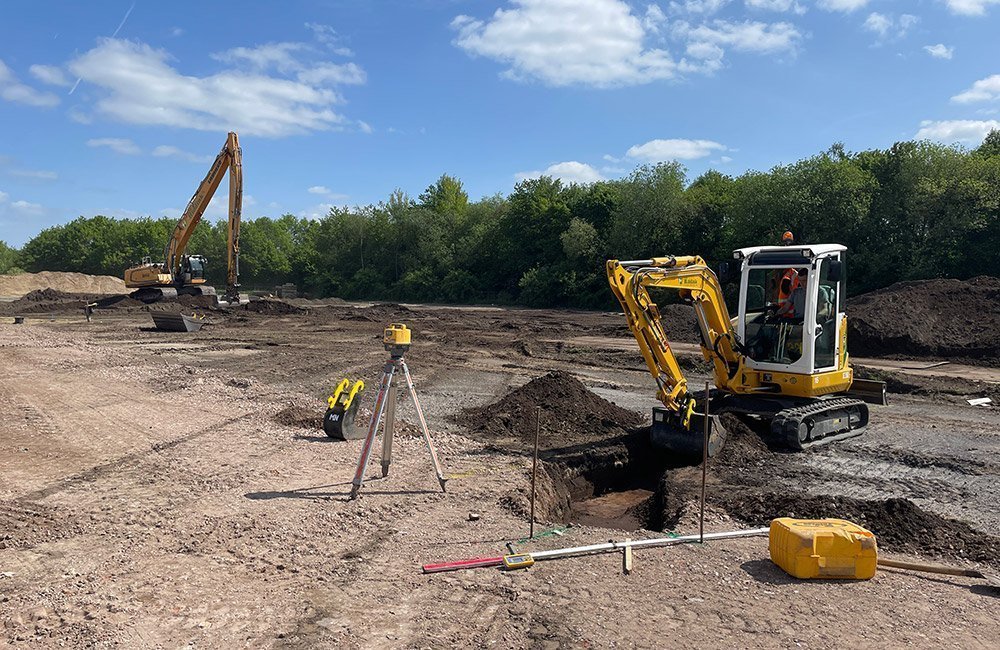 Hiddink project werkzaamheden buitenterrein Kingspan Winterswijk