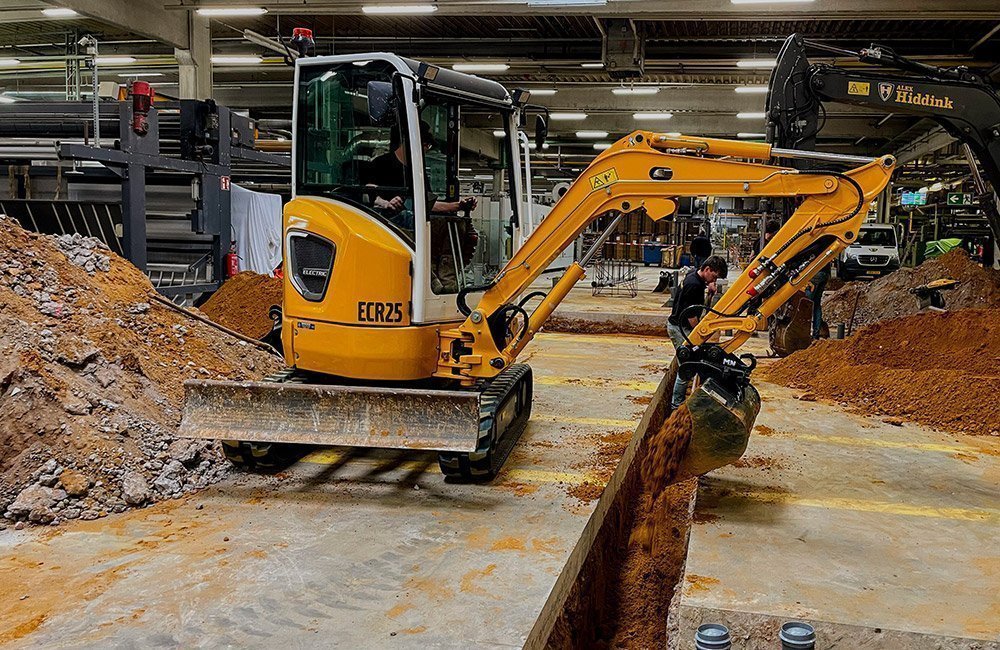 Kraan emissievrij binnenwerkzaamheden