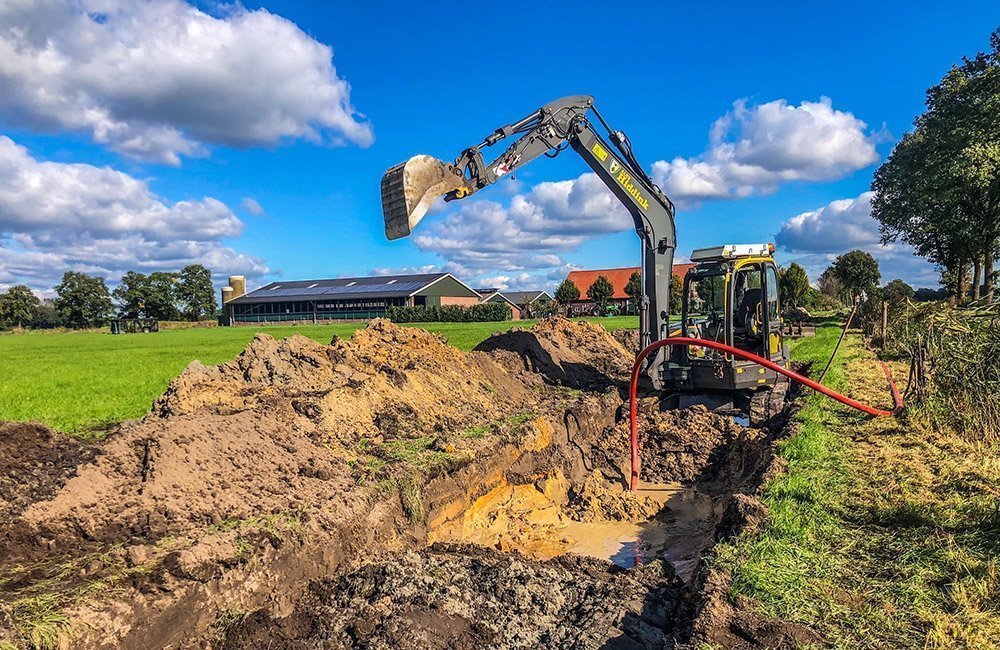 Hiddink midi-kraan 9 tons graafmachine